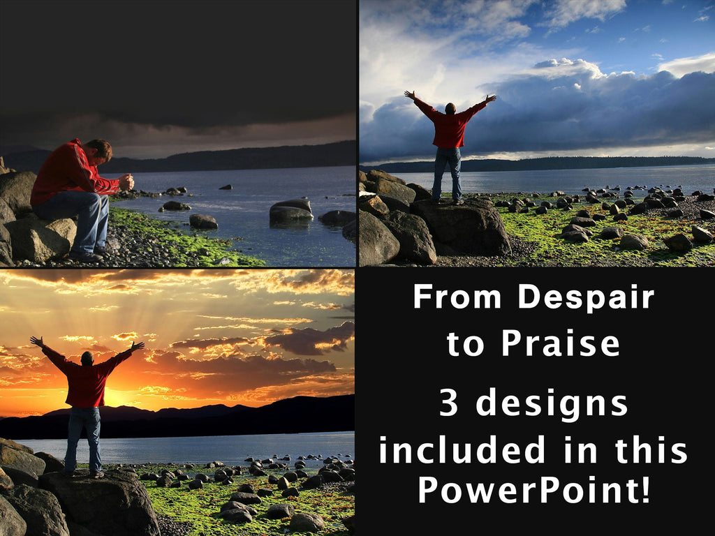 From Despair To Praise Church PowerPoint - Powerful And Gorgeous