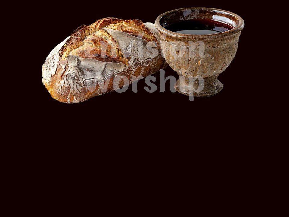 Communion PowerPoint, Bread Wine Communion PowerPoint Presentation Slides