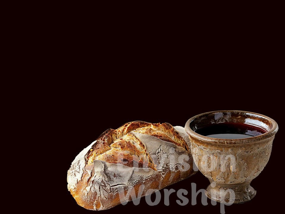 Communion PowerPoint, Bread Wine Communion PowerPoint Presentation Slides