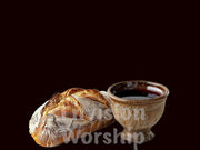 Communion PowerPoint, Bread Wine Communion PowerPoint Presentation Template Slides