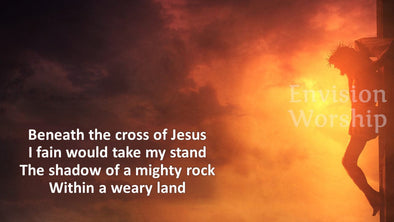 Beneath The Cross Of Jesus Powerpoint - Lyrics Included - Easy To Use