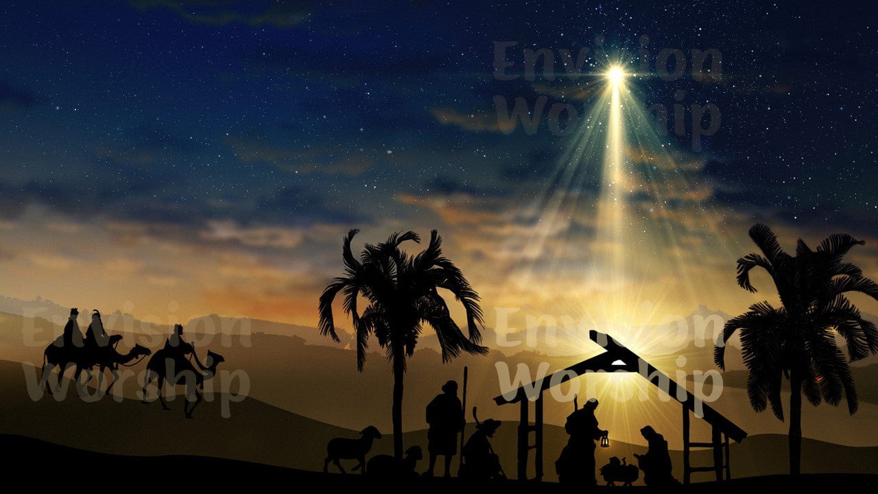 nativity powerpoint backgrounds